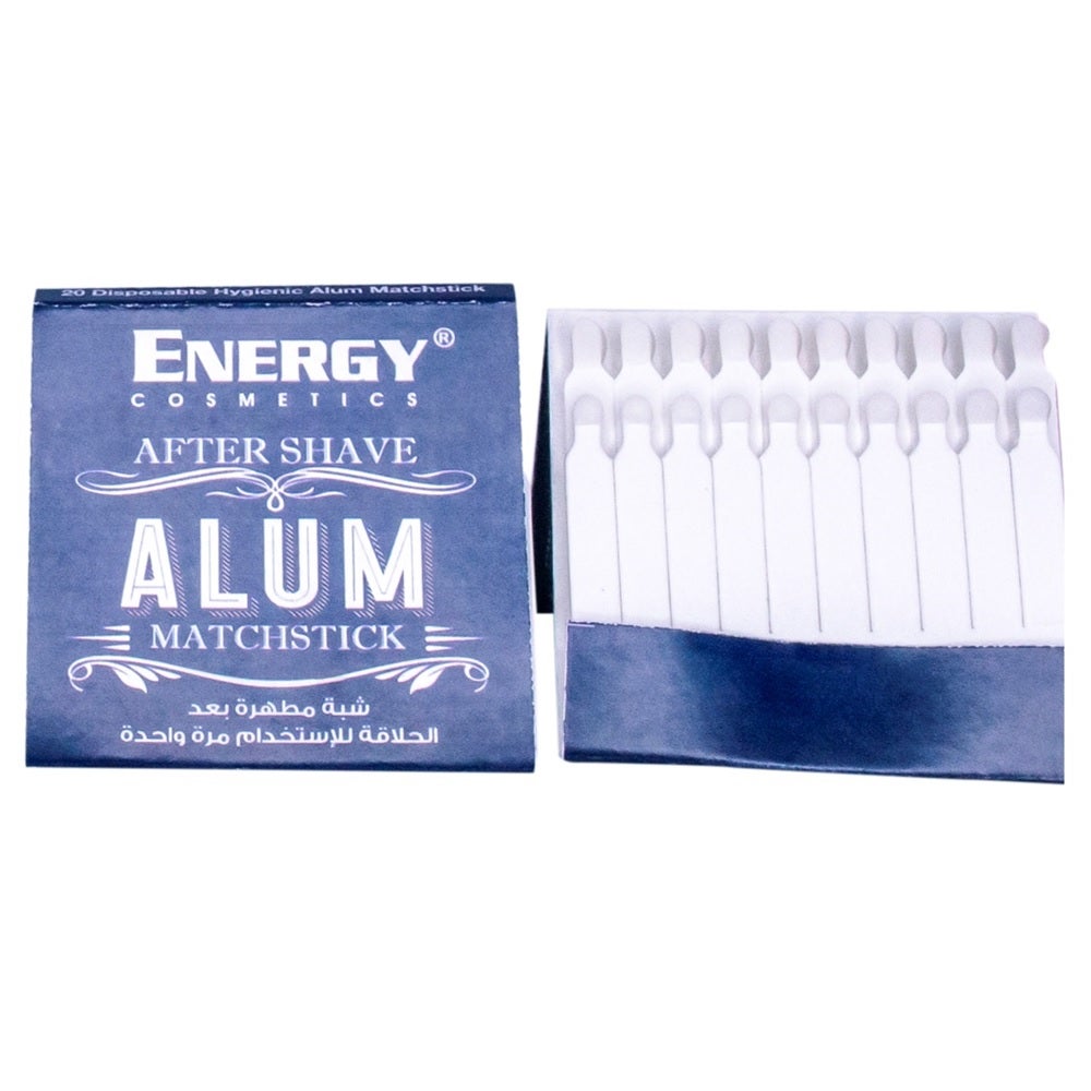 Energy Cosmetics After Shave Matchsticks 50 Cards X 20 Sticks