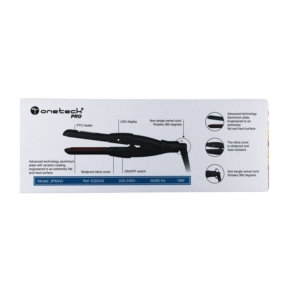 Onetech Mini Flat Iron Black