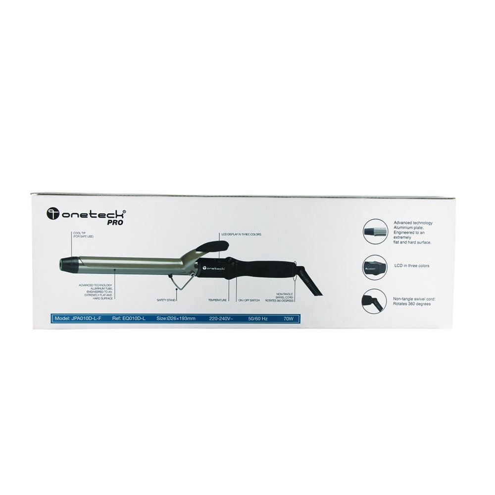 Onetech Curling Iron | Black - 26×193 Mm