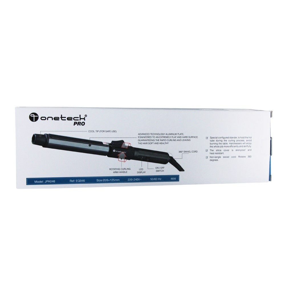 Onetech Curling Iron | Black - 26X125 Mm