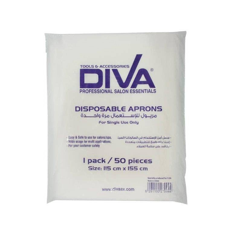 Diva Barber Apron Disposable | 50 Pcs / Pack