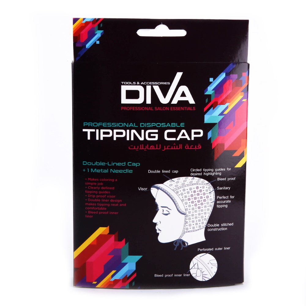 Diva Disposable Tipping Cap | 4 Pcs / Box