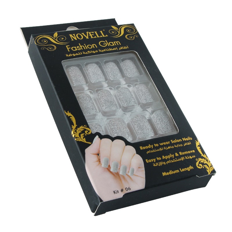 Novell Artificial Fashion Nail Kit#06 | 1 Kit