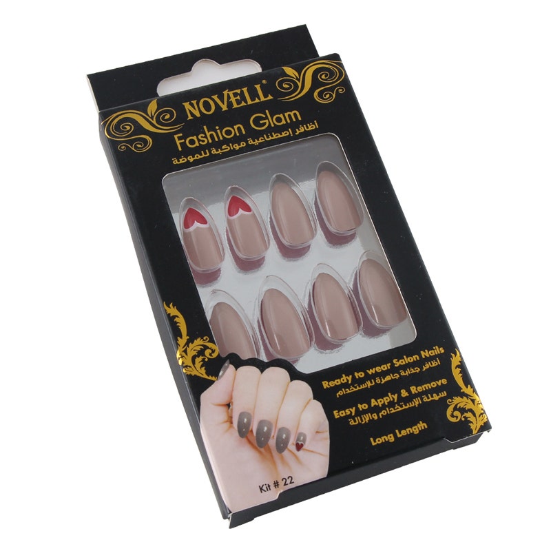 Novell Artificial Fashion Nail Kit#22 | 1 Kit