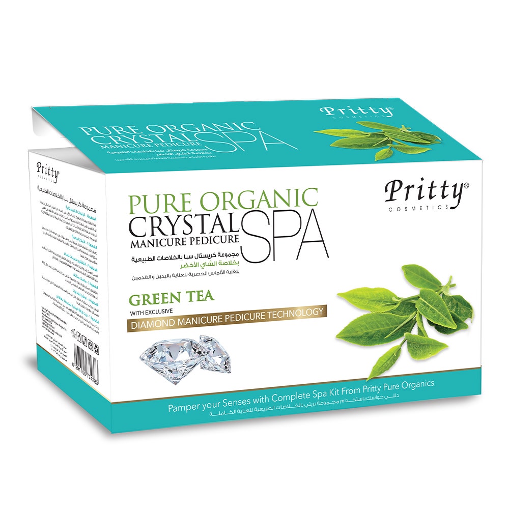 Pritty Pure Organics Crystal Spa | 1 Kit