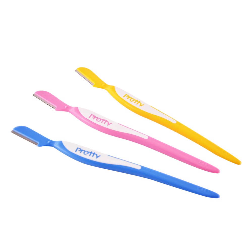 Pritty Razor Eye Brow 3Pc/Pack Fmlv-3Pe