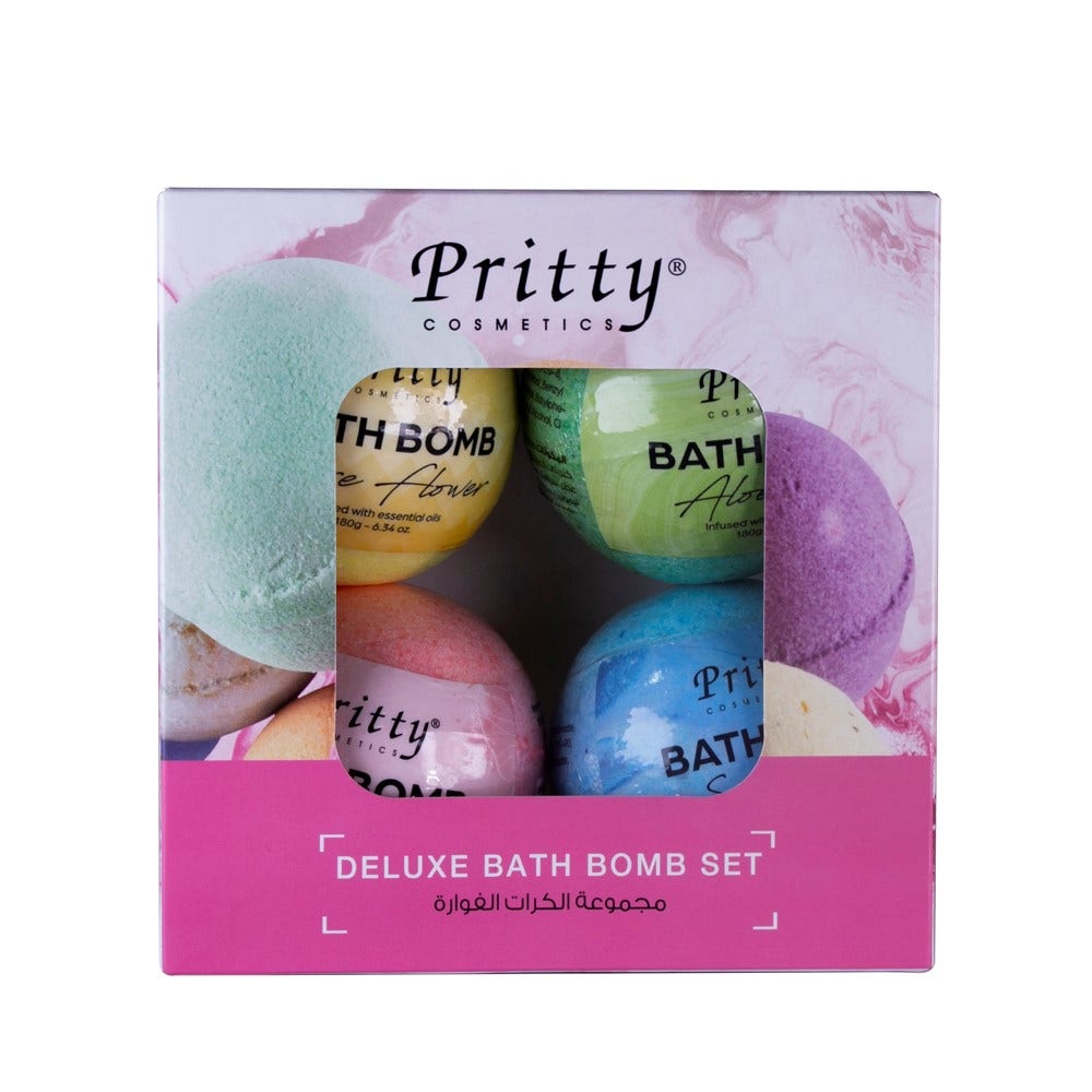 Pritty Bomb Set | Buy 2 Bath Bomb Set and Get 1 Free 3 Sets x 4 Pcs