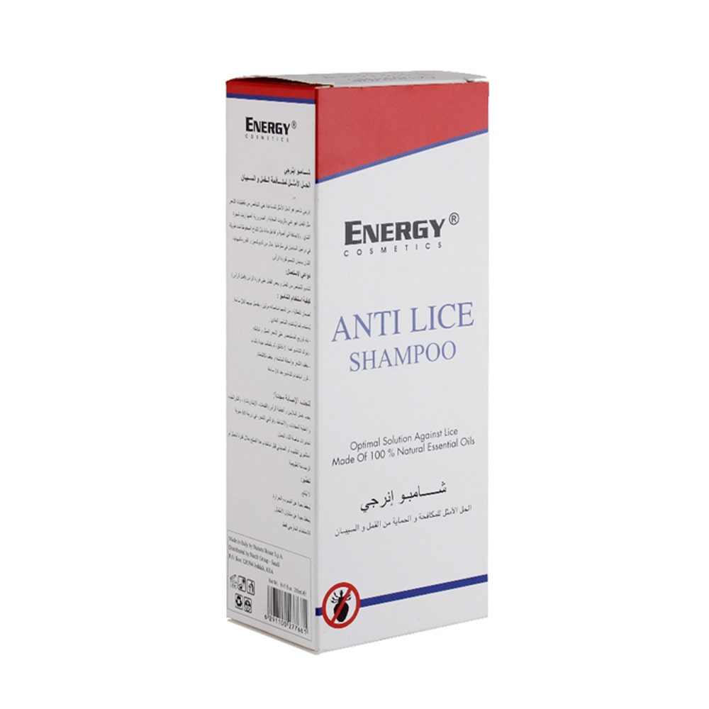 Energy Cosmetics Anti lice Shampoo | 250 Ml