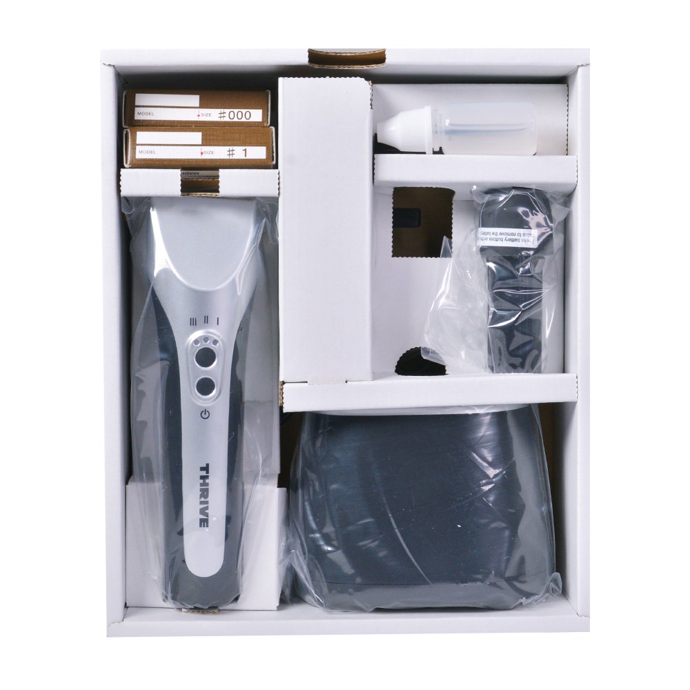 Thrive Cordless W/ Blades #000 +#1 Hair Clipper