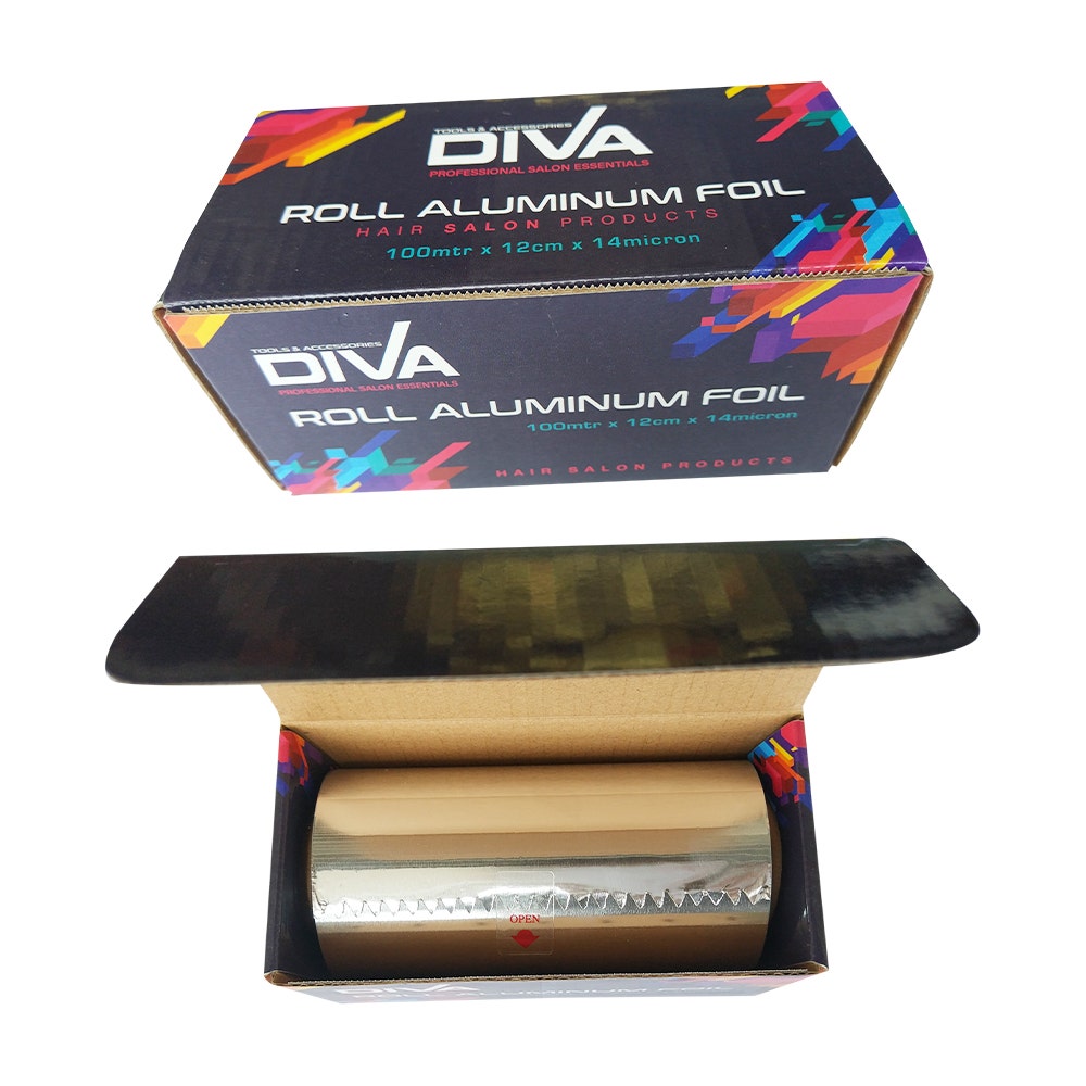 Diva Roll 100Mtrx12Cm Aluminum Foil