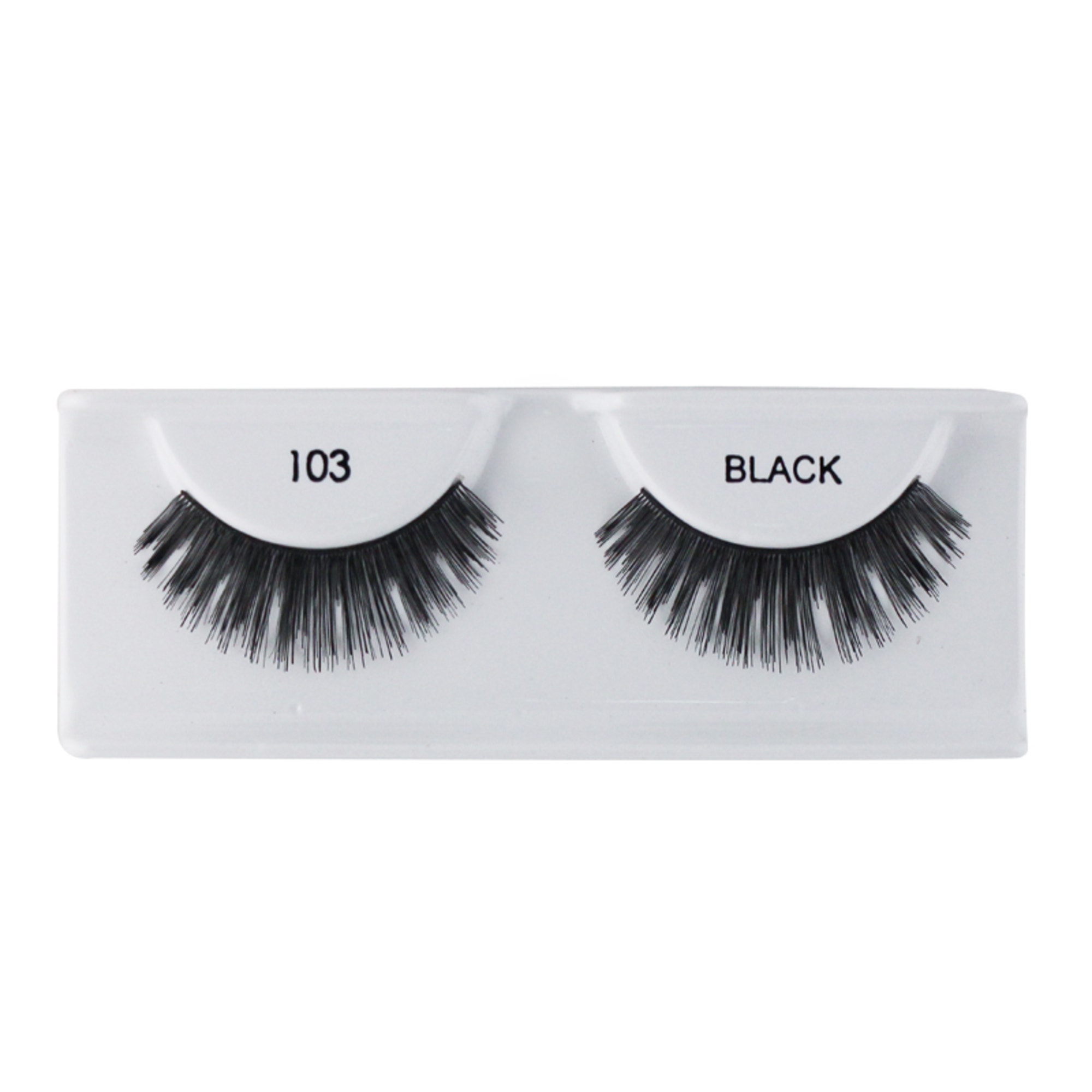 Sara Strip 103  Black Eyelash | Black- 1 Pc