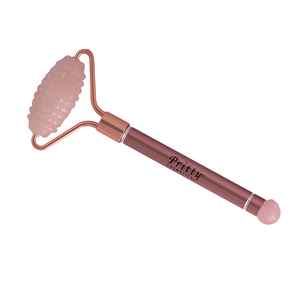 Pritty Face Roller Kit Rose Quartz 5 In 1