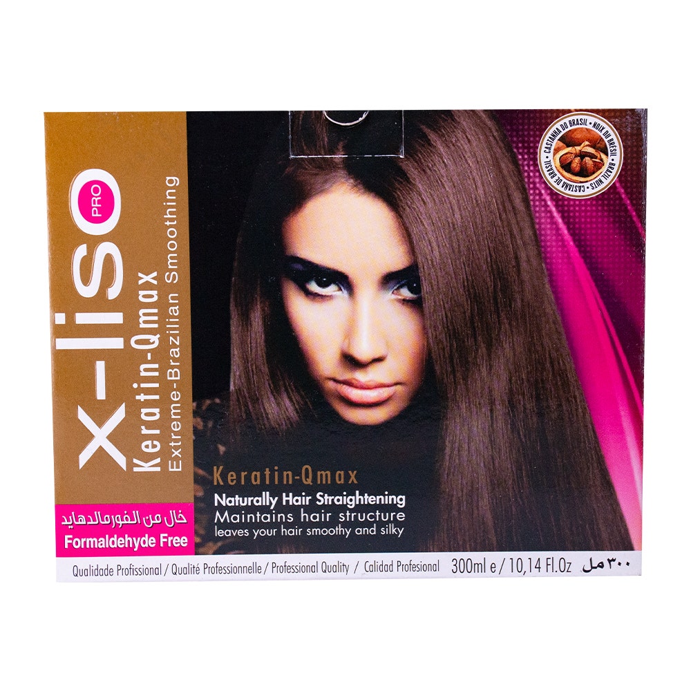 X-Liso Keratin Qmax Kit- 3 X 100 Ml