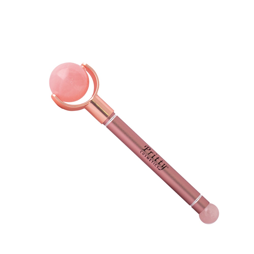 Pritty Face Roller Kit Rose Quartz 5 In 1