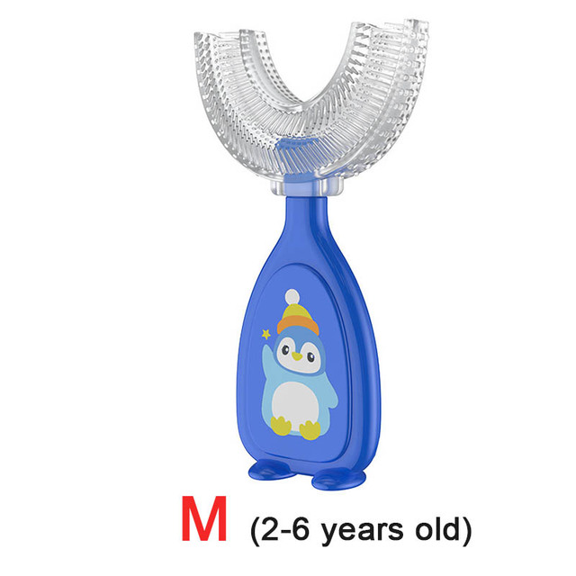 2-12Y Baby Toothbrush Children Dental Oral Care Cleaning Brush Soft Food Grade Silicone Teeth Baby Newborn Items