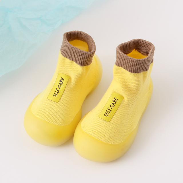 Children Anti-Slip Shoes Newborn Baby Girl Cotton Non-Slip Floor Socks Baby Boy Rubber Sole Cartoon Indoor Socks Infant Shoes