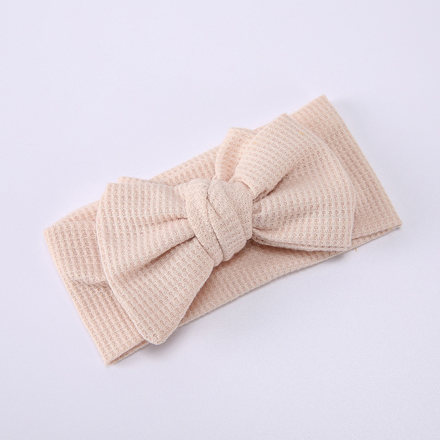 Baby Headband Toddler Hair Accessories Headwear Baby Headband For Baby Bowknot Turban Children's Elastic Knit