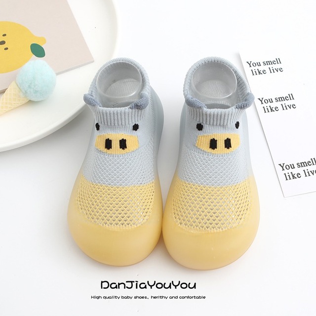 Children's Sock Shoes Summer Hollow Out Cartoon Anti-Skidding Baby Girl Outdoor Shoes Baby Boys Shoes First Walking Shoes 2022