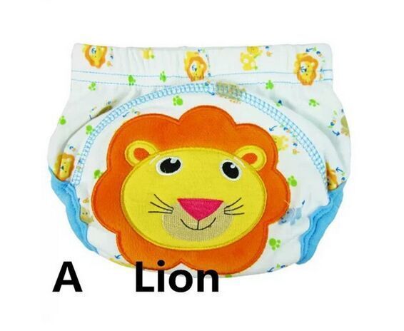 6pcs Baby Training Pants New Children Study Diaper Underwear Infant Learning Panties Newborn Cartoon Diaper Trx0001