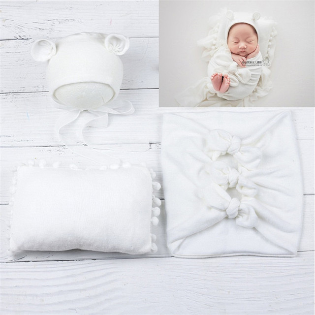 Baby Photography Props Newborn Photography Blanket Baby Photo Wrap Swaddling Photo Studio Shoot Accessories