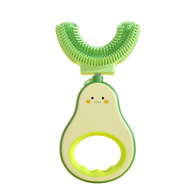 U Shape Baby Toothbrush Silicone Baby Toothbrush Oral Care Cleaning Tool Baby Teether Brushes For Baby Care