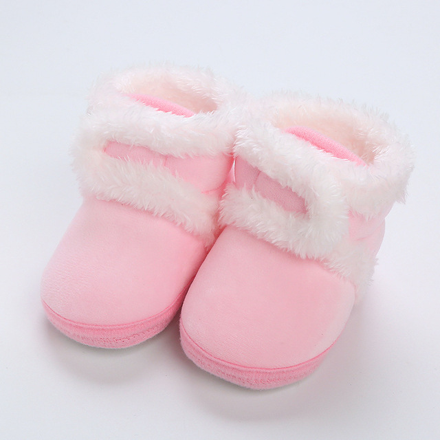 Cute Autumn Winter Infant Toddler Shoes Baby Girl Boy Shoes Handmade Casual Sneakers Non-slip Soft Soled Walking Warm Shoes