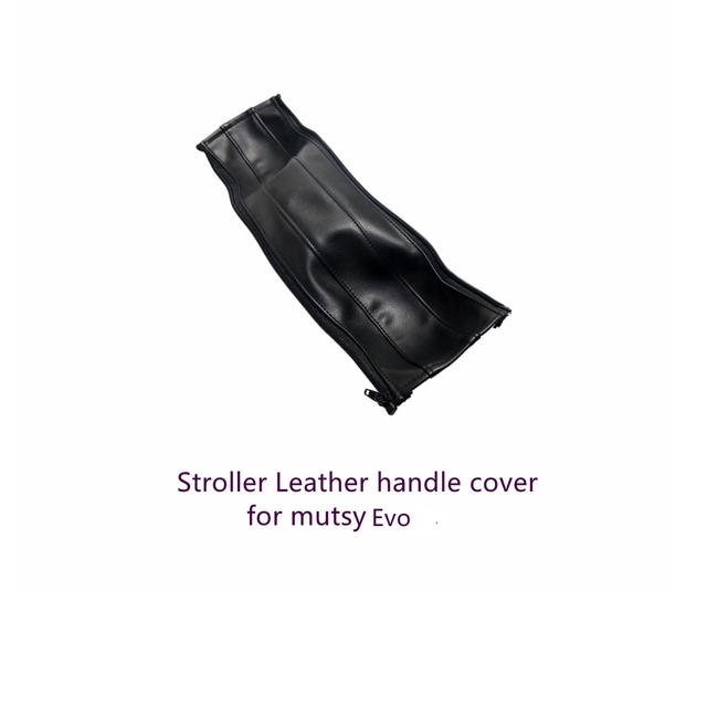 Baby PU Leather Handle Covers For Mutsy Evo Stroller Stroller Bumper Protective Cases Armrest Covers Carriage Bar Accessories