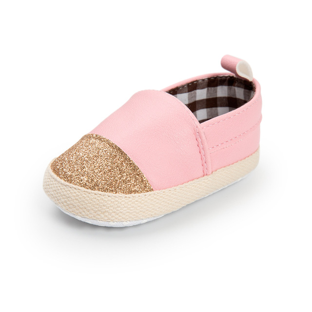 New Baby Boy Girl Shoes Newborn Girl Shoes Soft Sole PU Leather Casual Toddler Shoes 0-18 Months First Walkers Moccasins