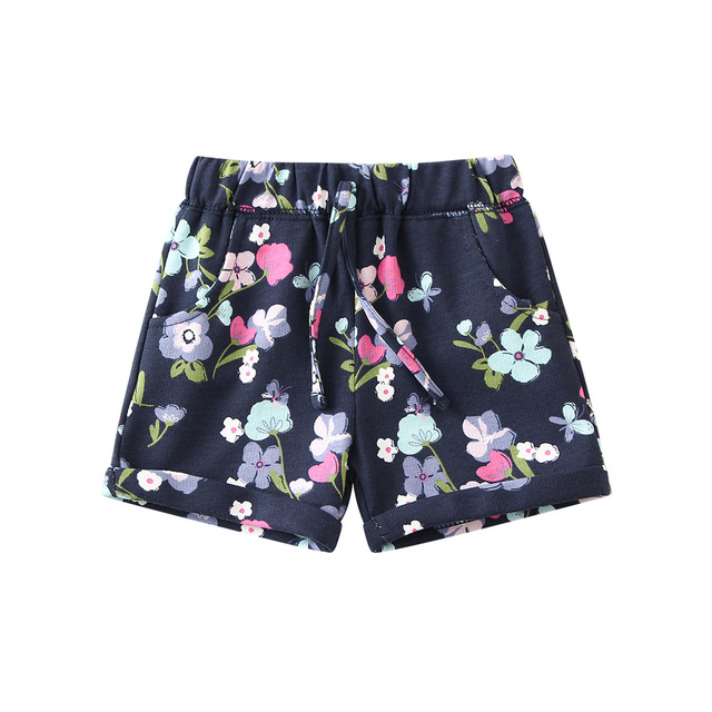 Children's cotton beach shorts, boys and girls' casual shorts, children's summer clothes