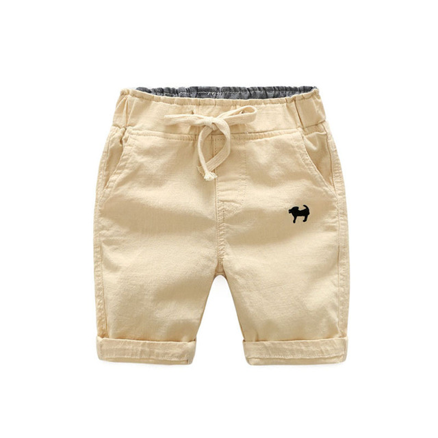 Boys and girls cotton shorts, children's sportswear for 2-7 years, summer 2019
