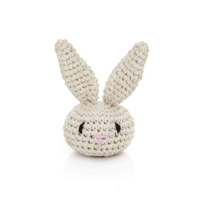 2020 New Handmade Crochet Cotton Rabbit DIY Baby Pacifier Chain Infant Accessories Teether 95AE