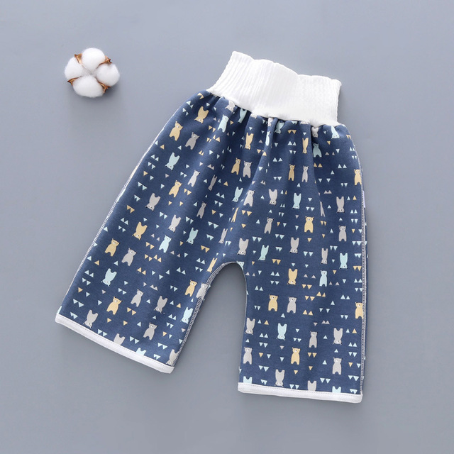 Baby Diaper Skirt Infant Training Pants Cloth Diaper Kids Nappy Pants Skirt Leakproof Crib Potty Training Pants