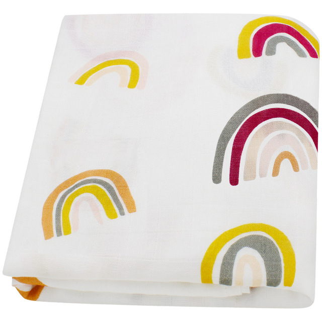 Baby Blankets Newborn Bamboo Cotton Soft Muslin Swaddle Blanket for Newborns Girl and Toddler Baby Bath Towel