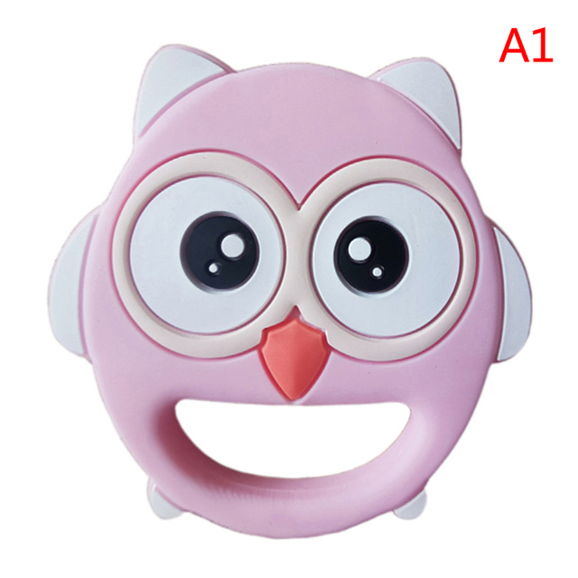 Baby Silicone Teether Christmas Tree Sika Deer Baby Fidget Toys Snowflake Pacifier Chain Food Grade Silicone Baby Accessories