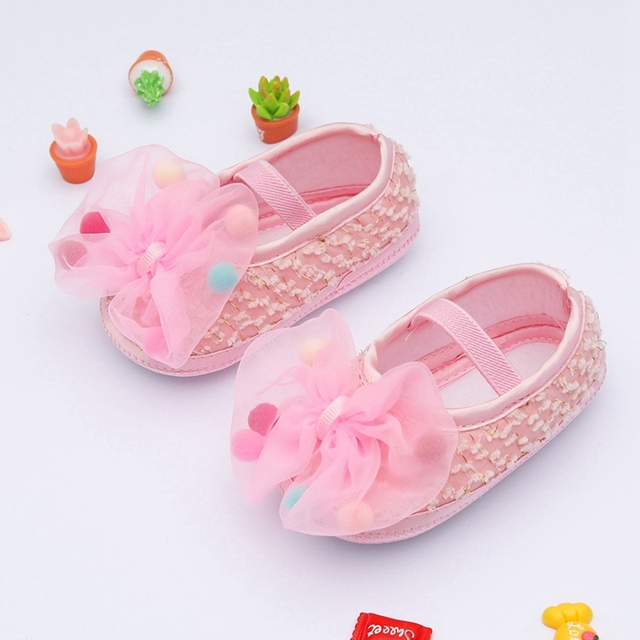 Children's shoes, princess shoes, soft and comfortable, non-slip, fashionable, with a bow, autumn collection