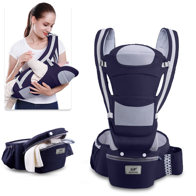 Newborn Carrier Front Horizontal Waist Seat Multifunction Four Seasons Universal Back Carrying Baby Carrying Hip Seat