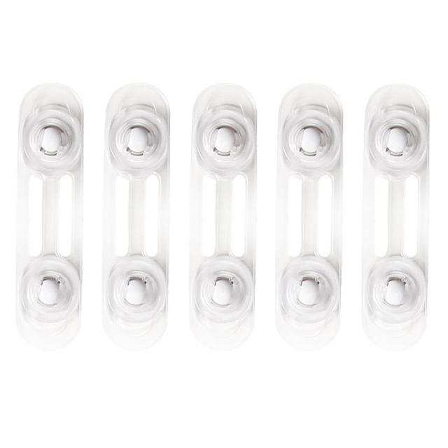 5pcs Childproof Self Adhesive Cabinet Lock Drawer Latch Child Safety Lock Width