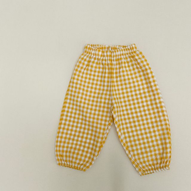 Toddler Baby Girl and Boy Lattice Pants Summer Kids Mosquito Pants Thin Cotton Boys Casual Loose Trousers Sweatpants