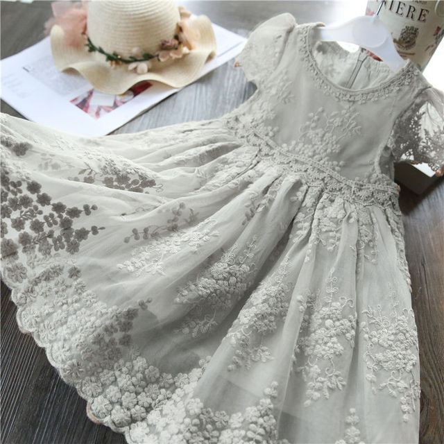 Spring and summer girls lace dress adorable cute baby dress