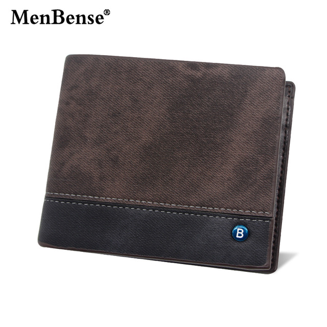 New Leather Men Wallets High Quality Zipper Short Desigh Card Holder Male Purse Vintage Coin Holder Men Wallets Cards Protectors