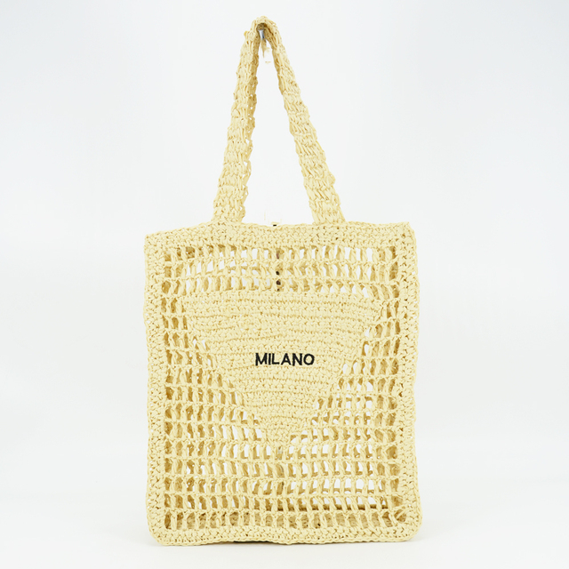 2022 designer brands hollow letters raffia straw tote fashion leaf woven shoulder bags women summer beach handbag leisure bag