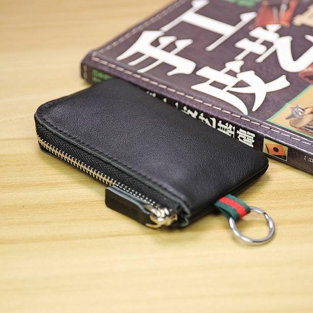 SIKU men's leather coin purses holders fashion key wallet fashion key holder