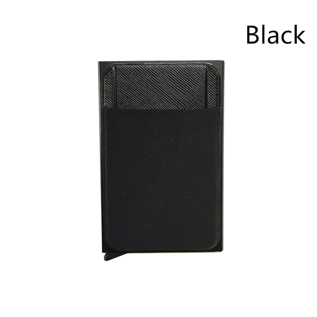 Aluminum ID Card Holder, Business, Metal, for Men, Radio Frequency