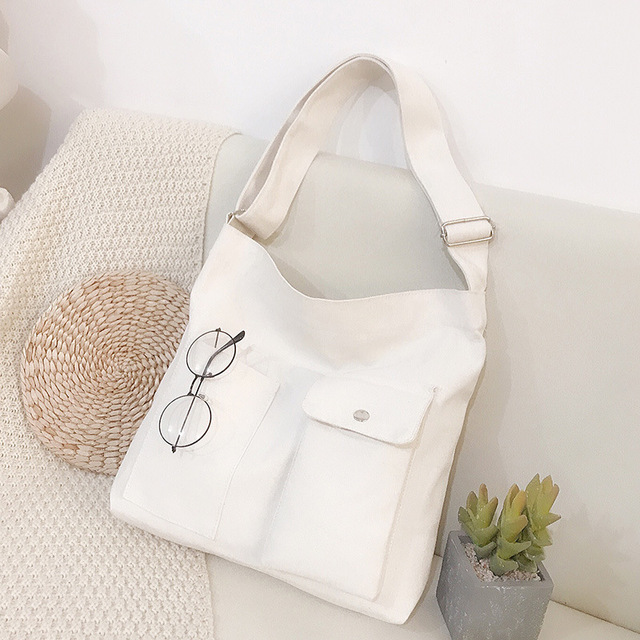 Women's Shopper Bag Simple Fashion Zipper Shoulder Bags Students Waterproof Large Capacity Tote Bags Brand Crossbody Bag