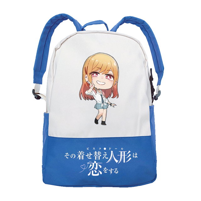 Anime Manga My Sweetheart Dress Students Backpack Large Capacity School Bag Shoulder Bags High Quality For Boys Girls