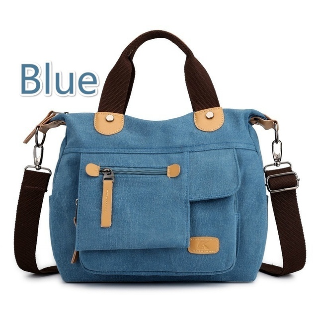 Casual Women Handbag Canvas Shoulder Bag Large Capacity Bags For Women Purse Luxury Handbag Women Bags Designer