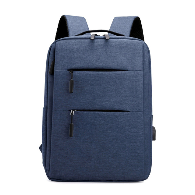 السفر Bookbag الرجال الأعمال سعة كبيرة على ظهره حقيبة مدرسية عادية موضة متعددة الوظائف USB شحن المراهقين حقيبة لابتوب