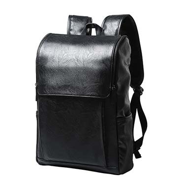 New faux leather backpack outdoor backpack student school bag leisure bag computer bag fashion men's bag