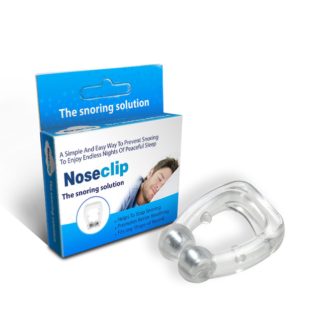 1pc/box Magnetic Anti Snoring Nose Clip Stop Snoring Device Nose Dilator Better Breathe Relax Sleep Anti Snoring Solution Aid