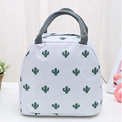 Functional Style Cooler Lunch Box Portable Insulated Canvas Lunch Handbag Thermal Food Picnic Lunch Bags For Women Kids